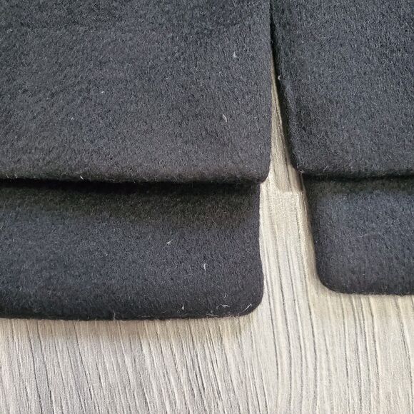 LORO PIANA 100% Cashmere Coat Men's 46R Black Long Overcoat Classic Quiet Luxury - Picture 14 of 16